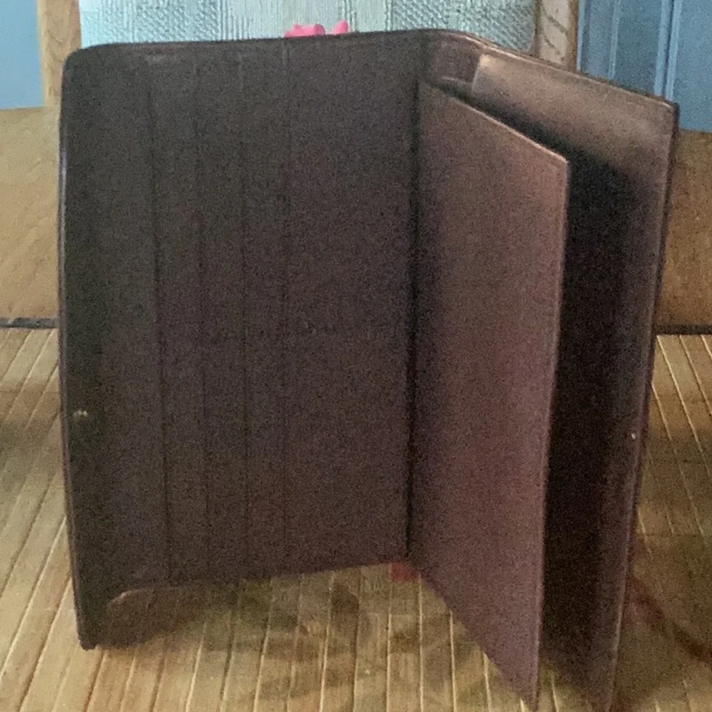 Coach Brown Leather Wallet